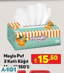 MAYLO PUF ÇEK KULLAN MENDİL MAYLO PUF ÇEK KULLAN MENDİL